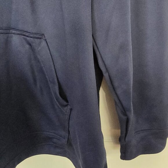 Denver Nuggets Men's NBA Brand Pullover Polyester Hoodie Navy Size 2XL NWT - Picture 4 of 7